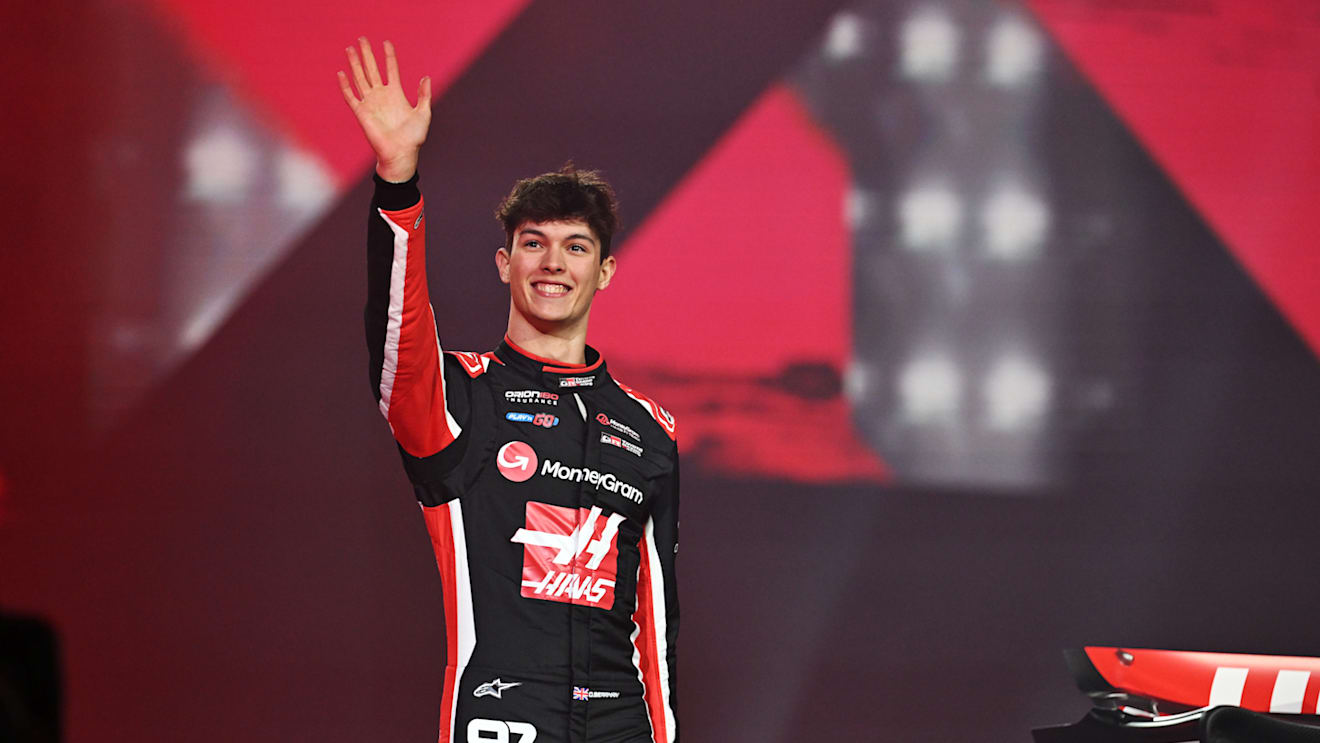 Ollie Bearman makes his full-season debut this year with Haas