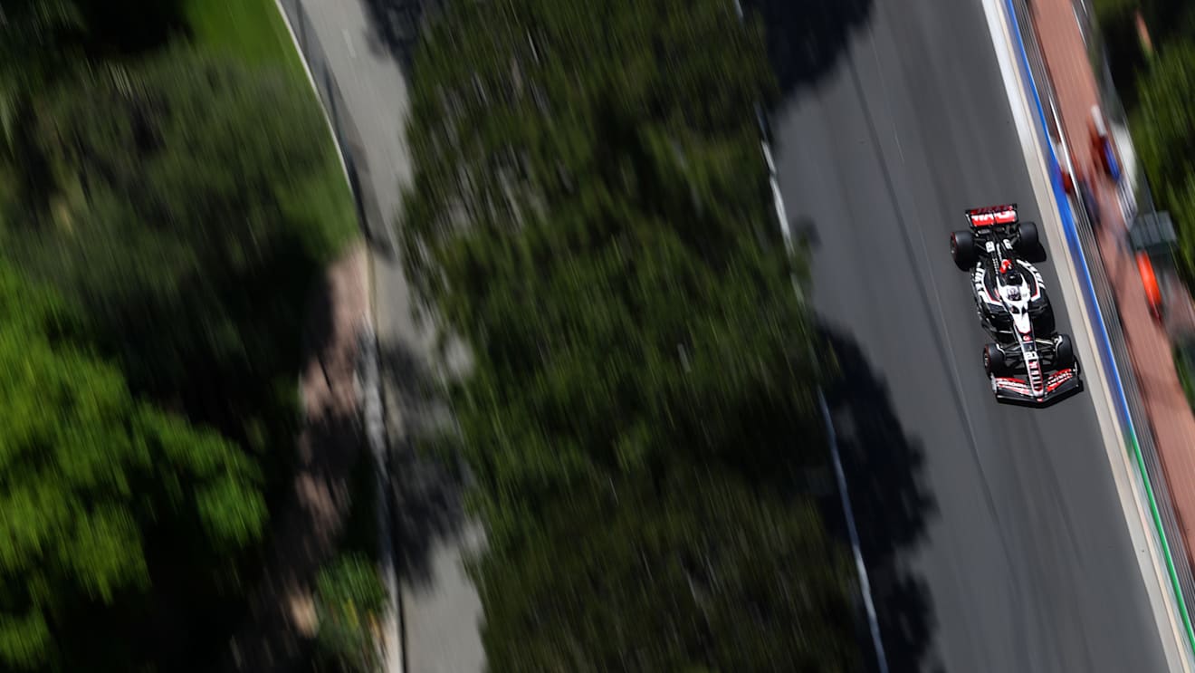 MONTE-CARLO, MONACO - MAY 25: Kevin Magnussen of Denmark driving the (20) Haas F1 VF-24 Ferrari on track during final practice ahead of the F1 Grand Prix of Monaco at Circuit de Monaco on May 25, 2024 in Monte-Carlo, Monaco. (Photo by Peter Fox - Formula 1/Formula 1 via Getty Images)