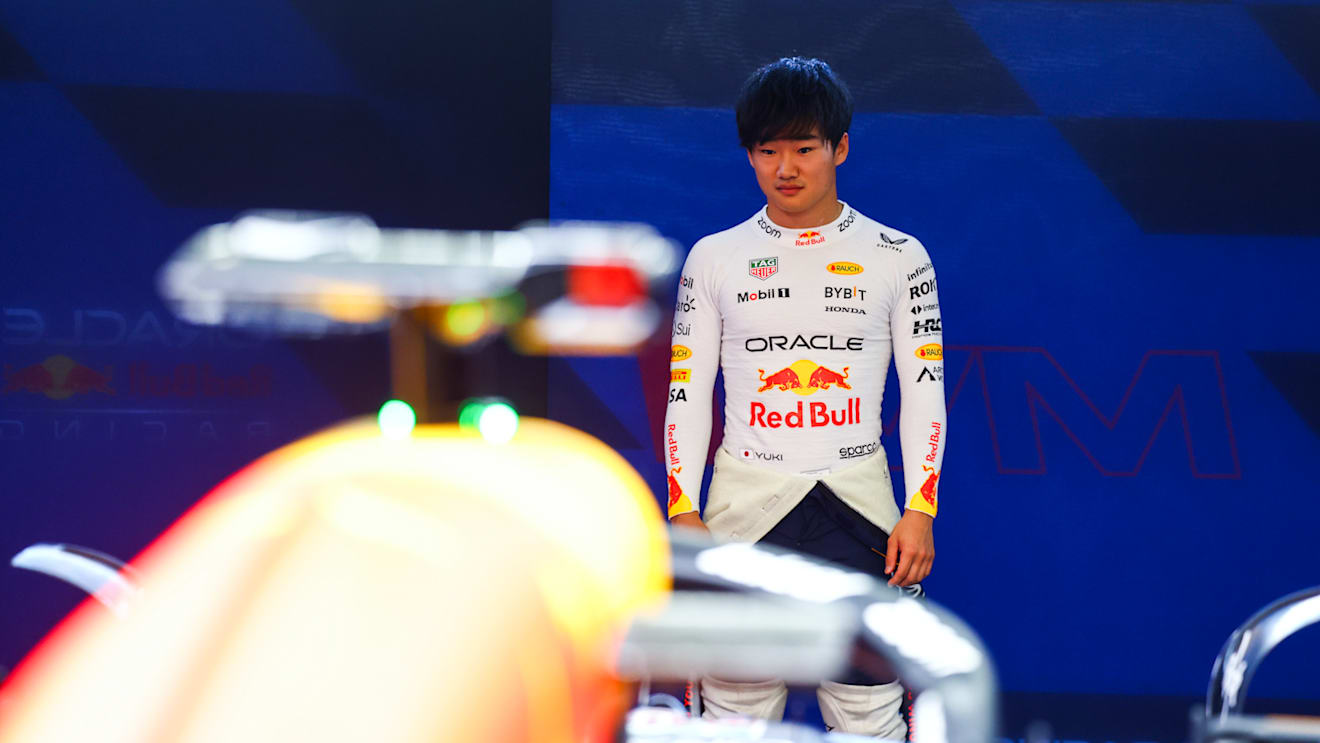 Yuki Tsunoda gets set to drive for Red Bull during post-season testing