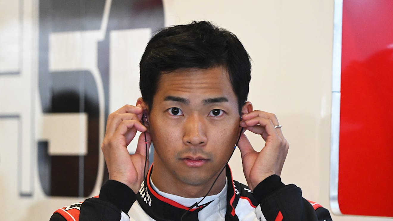 Toyota-linked Ryo Hirakawa prepares to drive for Haas in the ‘young driver’ test