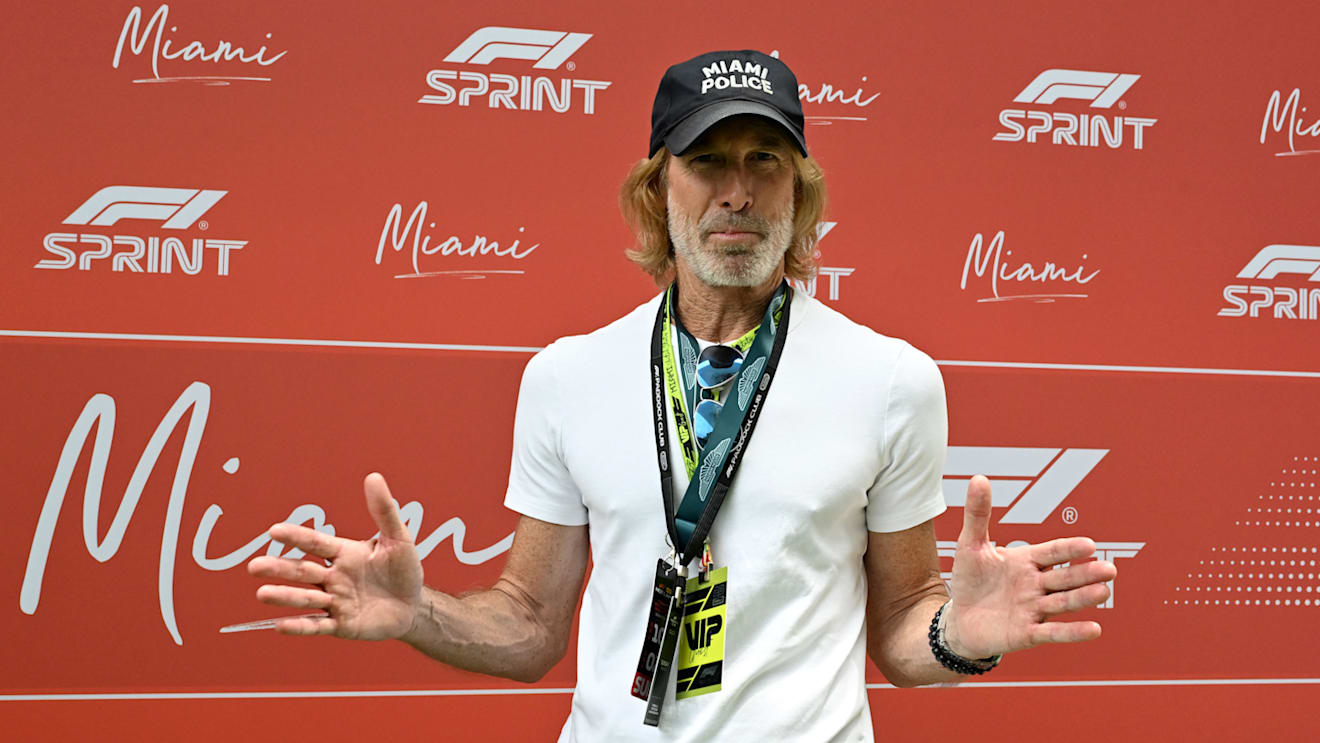 Film director Michael Bay was another famous face in Miami