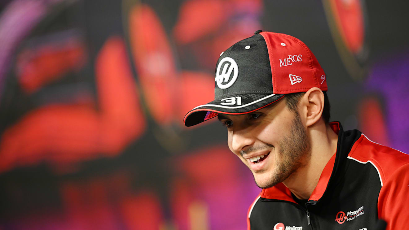 Esteban Ocon turns out for Haas this year after leaving Alpine