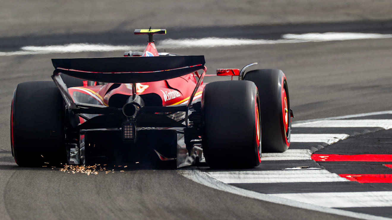 NORTHAMPTON, ENGLAND - JULY 05: Carlos Sainz of Ferrari and Spain  during practice ahead of the F1 Grand Prix of Great Britain at Silverstone Circuit on July 05, 2024 in Northampton, England. (Photo by Peter Fox - Formula 1/Formula 1 via Getty Images)