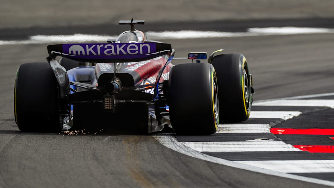NORTHAMPTON, ENGLAND - JULY 05: Alex Albon of Great Britain and Williams > during practice ahead of the F1 Grand Prix of Great Britain at Silverstone Circuit on July 05, 2024 in Northampton, England. (Photo by Peter Fox - Formula 1/Formula 1 via Getty Images)