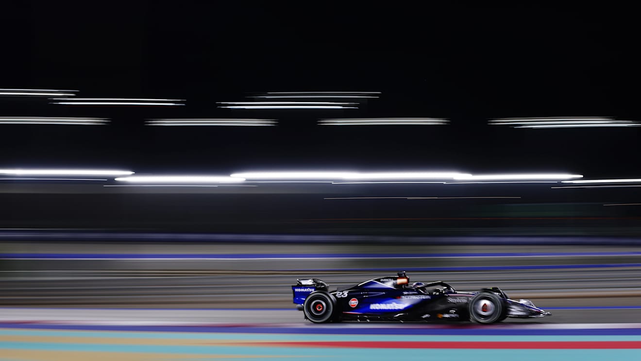LUSAIL CITY, QATAR - NOVEMBER 29: Alexander Albon of Thailand driving the (23) Williams FW46 Mercedes on track during practice ahead of the F1 Grand Prix of Qatar at Lusail International Circuit on November 29, 2024 in Lusail City, Qatar. (Photo by Bryn Lennon - Formula 1/Formula 1 via Getty Images)