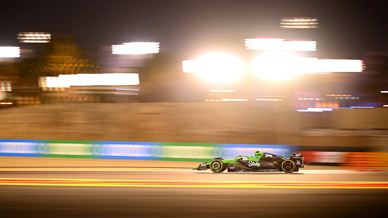 BAHRAIN, BAHRAIN - APRIL 13: Gabriel Bortoleto of Brazil driving the (5) Kick Sauber C45 Ferrari on track during the F1 Grand Prix of Bahrain at Bahrain International Circuit on April 13, 2025 in Bahrain, Bahrain. (Photo by Clive Mason/Getty Images)