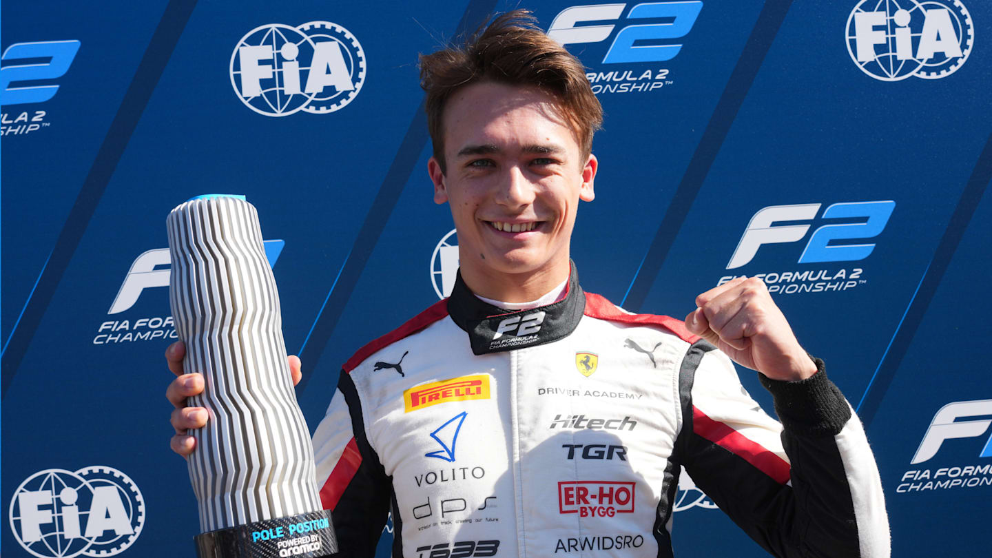 베가노비치, 이몰라 F2 예선에서 첫 폴 포지션 획득