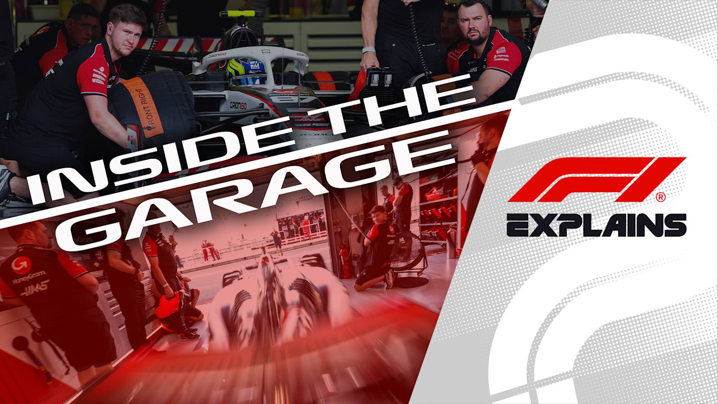 F1 EXPLAINS: What happens inside an F1 garage - with Haas