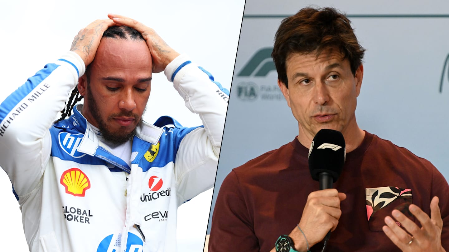 Wolff: Hamilton's magic 'still there' despite Ferrari challenges