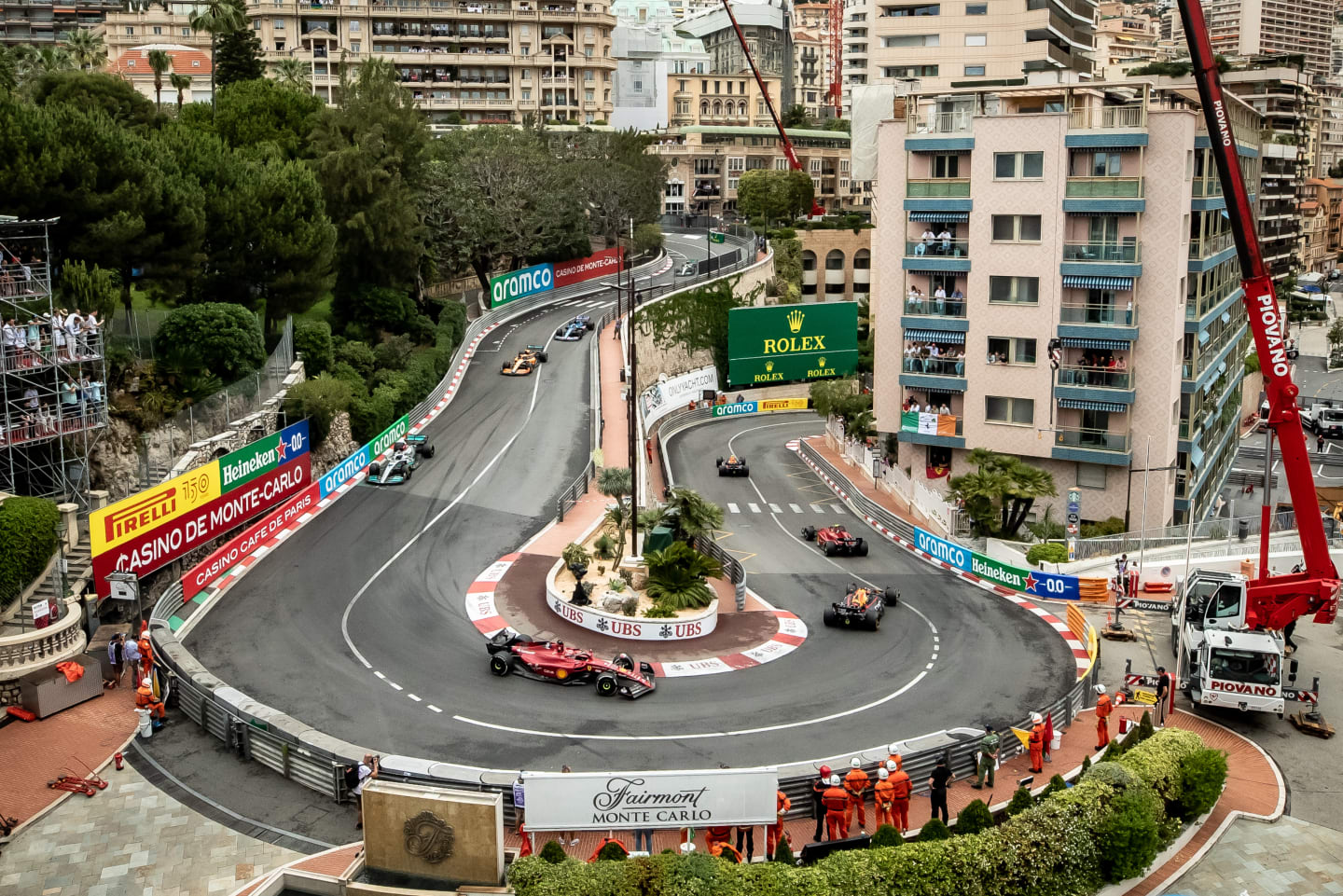 MONTE-CARLO, MONACO - MAY 29: Sergio Perez Mendoza (MEX) Oracle Red Bull Racing RB18 Honda, winner