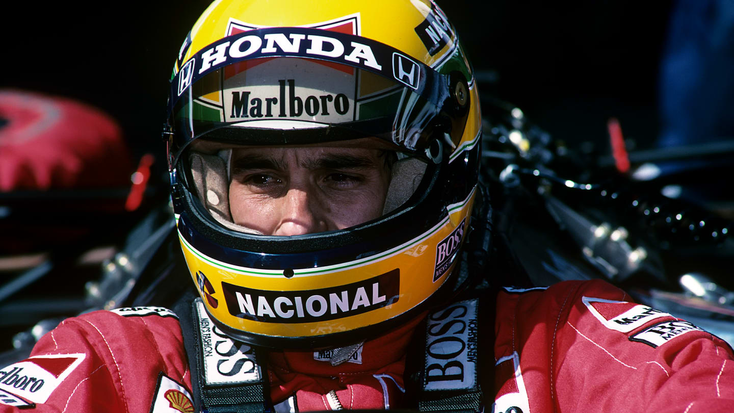 The legendary Ayrton Senna collected three F1 world titles with McLaren-Honda