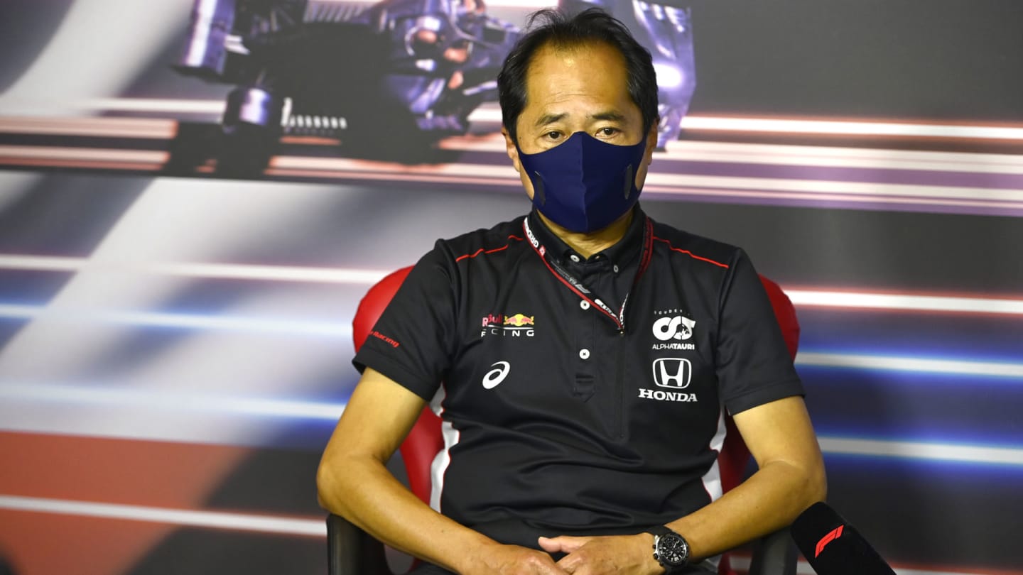 Toyoharu Tanabe, F1 Technical Director, Honda, in the team principals Press Conference
