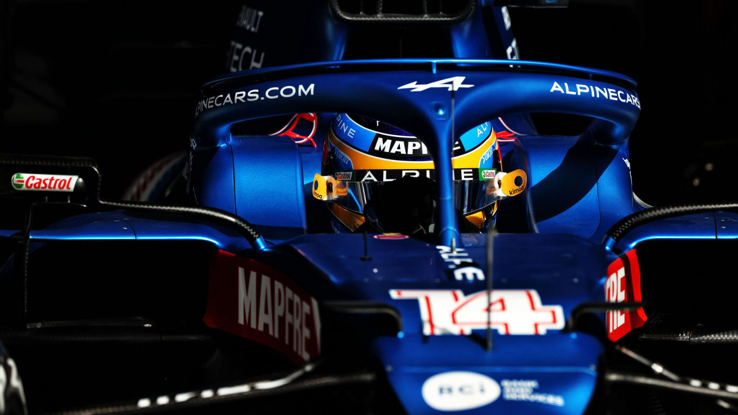 Fernando Alonso (ESP) Alpine F1 Team A521.
Bahrain Grand Prix, Friday 26th March 2021. Sakhir,