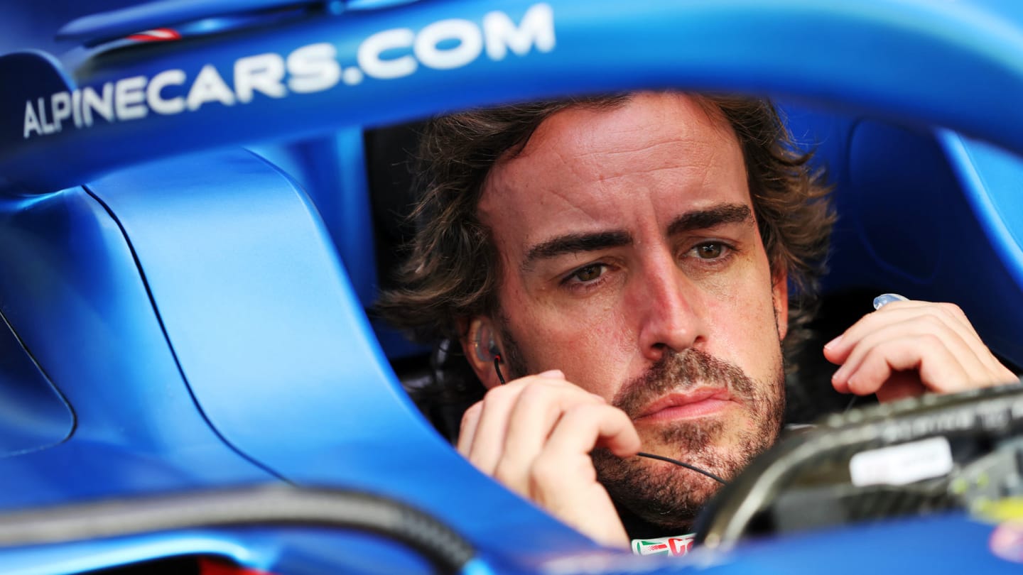 Fernando Alonso (ESP) Alpine F1 Team A521.
Bahrain Grand Prix, Thursday 25th March 2021. Sakhir,