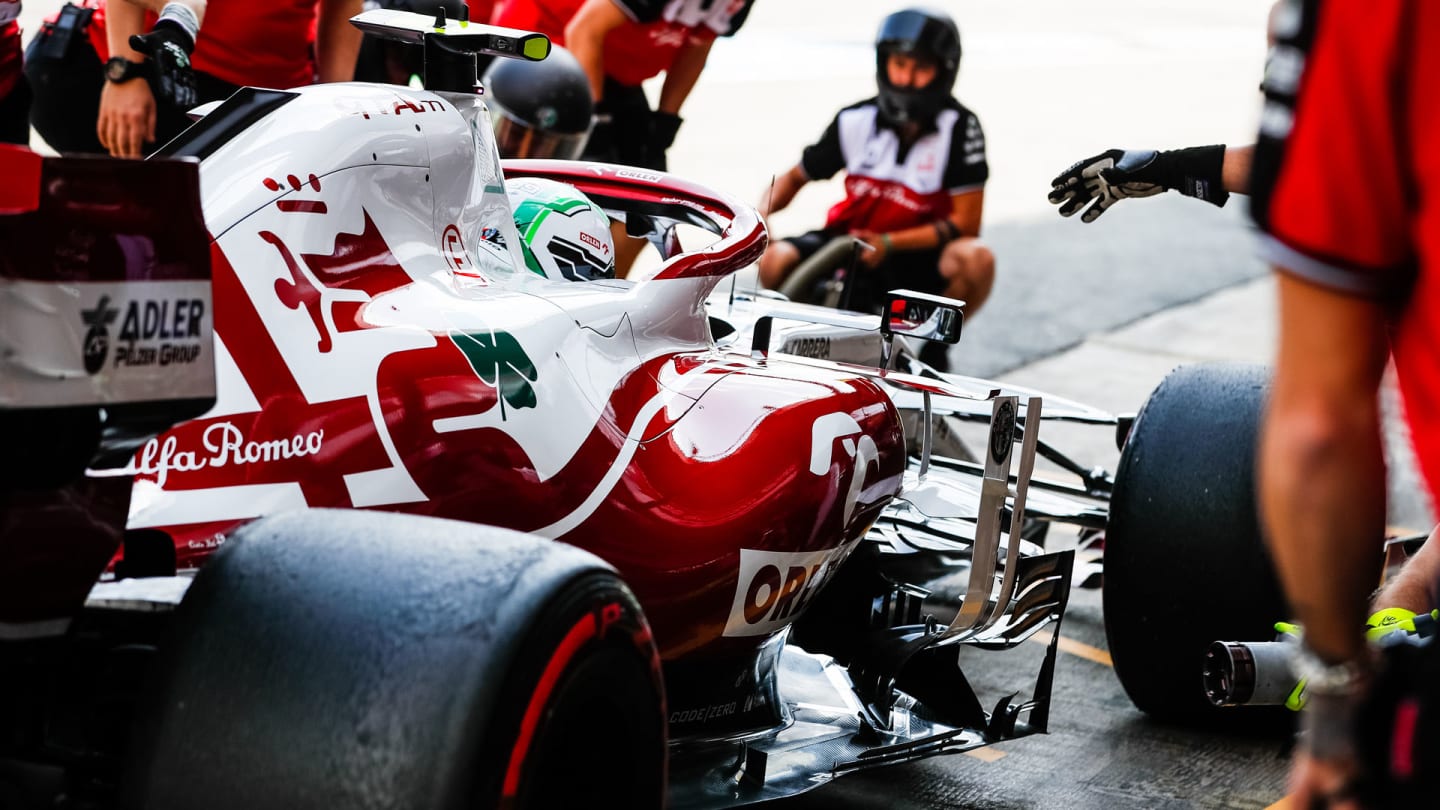 99 GIOVINAZZI Antonio (ita), Alfa Romeo Racing ORLEN C41, action during the Formula 1 Aramco Gran