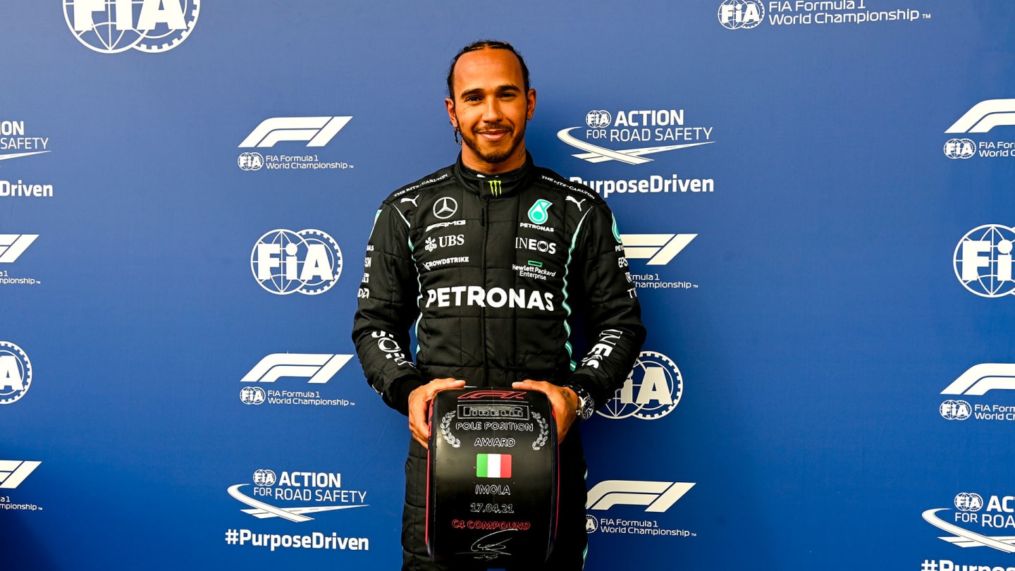 Imola - Pirelli Pole Position Award - Lewis