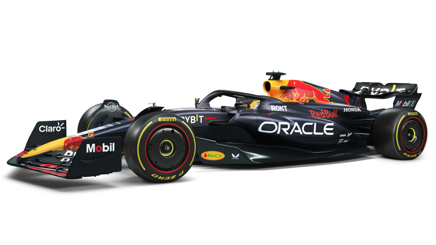 Red Bull RB19 studio render