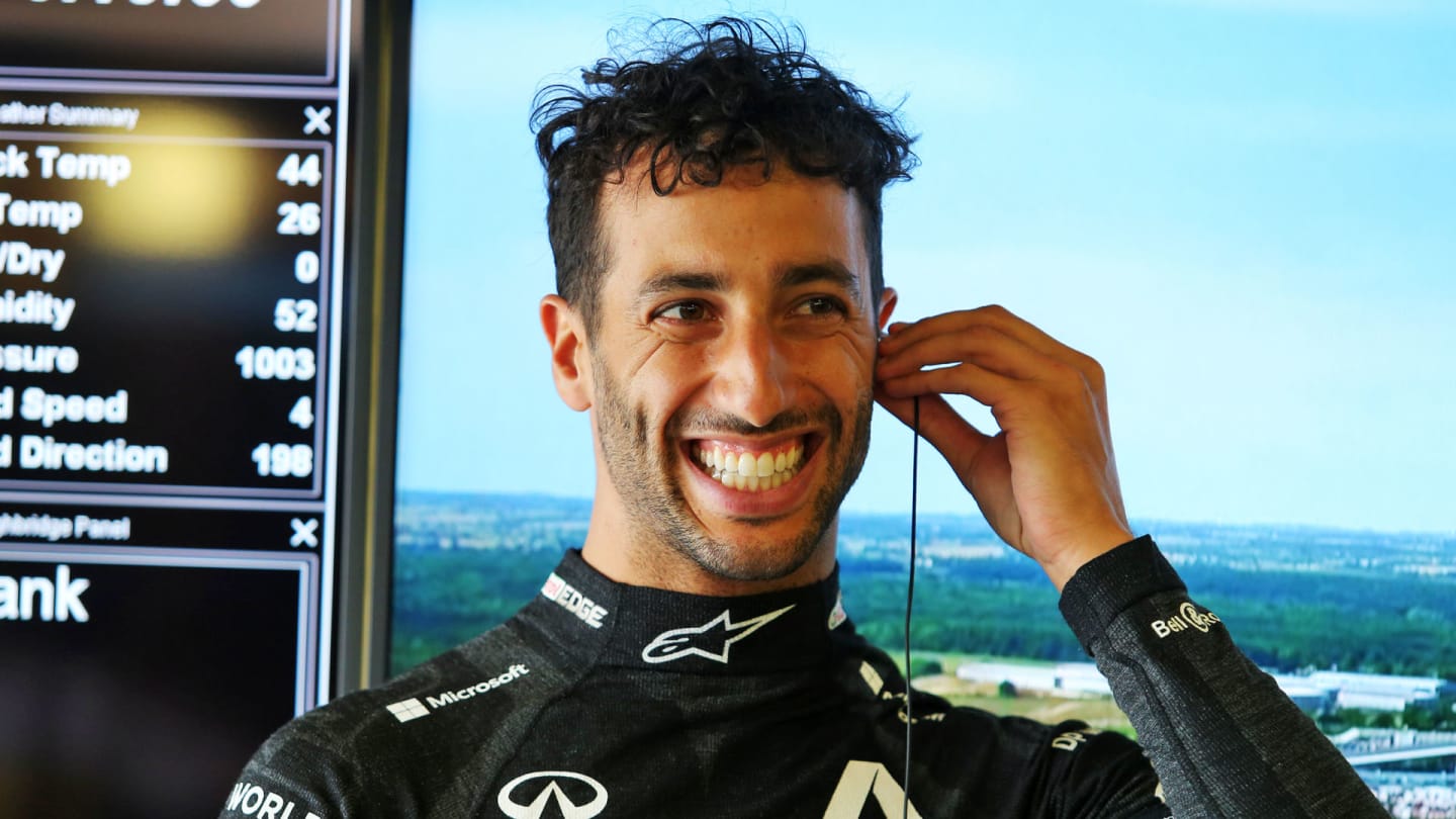 Daniel Ricciardo (AUS) Renault F1 Team.
70th Anniversary Grand Prix, Saturday 8th August 2020.