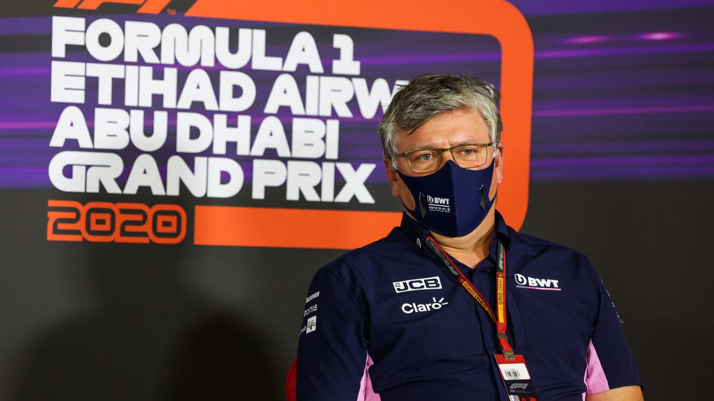 SZAFNAUER Otmar (rom), Team Principal and CEO of Racing Point F1, portrait, press conference during the Formula 1 Etihad Airways Abu Dhabi Grand Prix 2020, from December 11 to 13, 2020 on the Yas Marina Circuit, in Abu Dhabi - Photo Antonin Vincent / DPPI