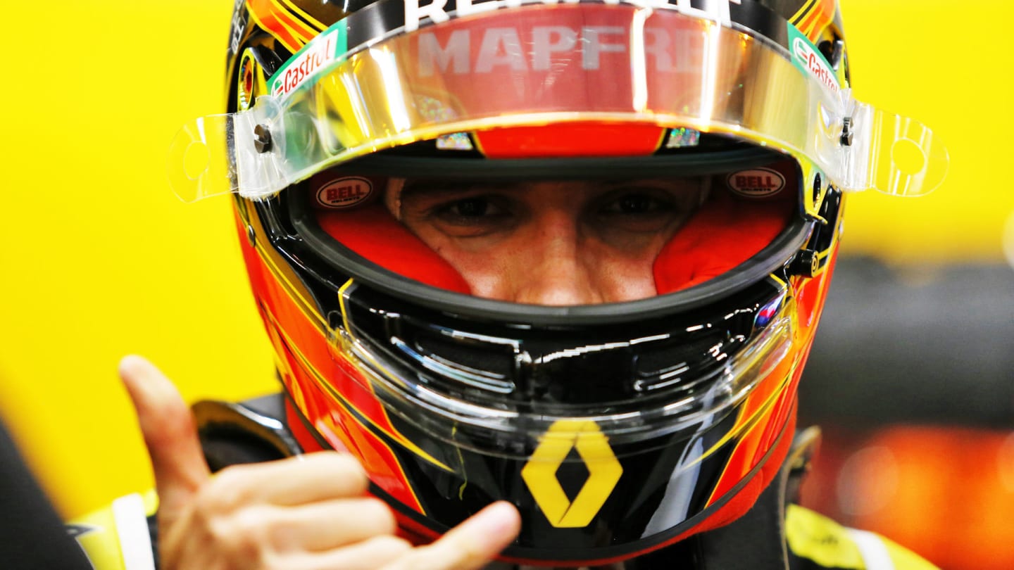 Esteban Ocon (FRA) Renault F1 Team.
Belgian Grand Prix, Sunday 30th August 2020. Spa-Francorchamps,