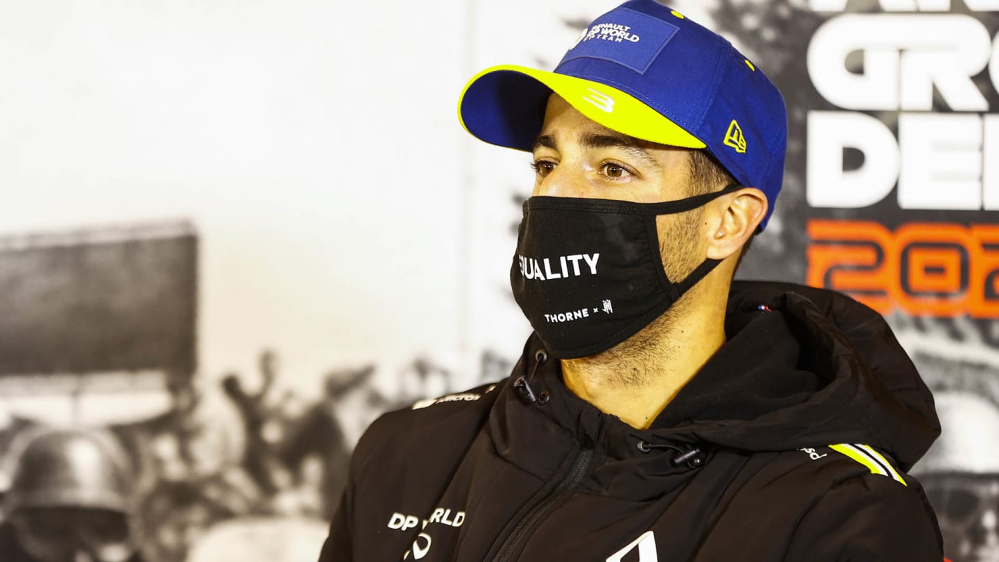 Daniel Ricciardo, Renault F1 in the press conference 