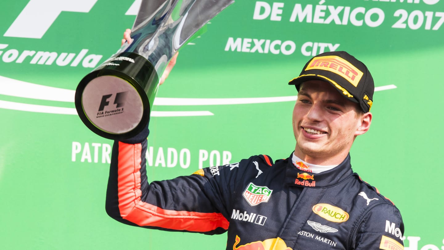 Autodromo Hermanos Rodriguez, Mexico City, Mexico.
Sunday 29 October 2017.
Max Verstappen, Red Bull
