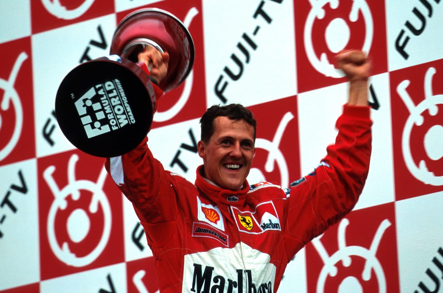 Michael Schumacher (GER) Ferrari F1 2000. World Champion 2000. Japanese GP, Suzuka, 8 October