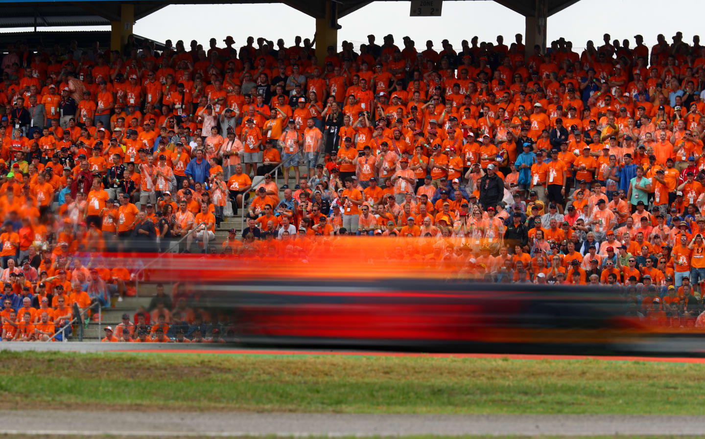 HOCKENHEIM, GERMANY - JULY 28: Max Verstappen of the Netherlands driving the (33) Aston Martin Red