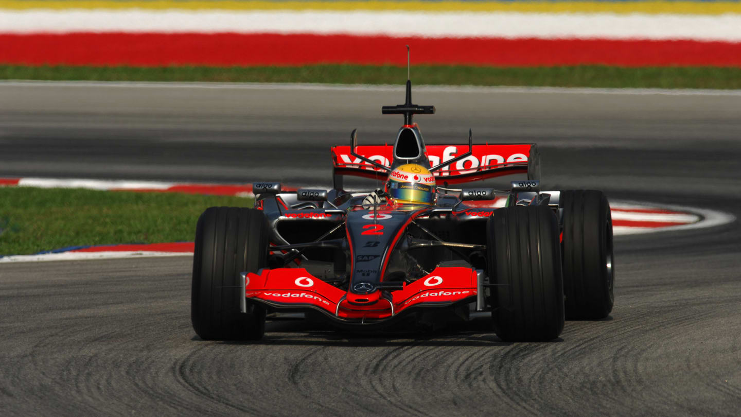 28.03.2007 Sepang, Malaysia, 
Lewis Hamilton (GBR), McLaren Mercedes - Formula 1 Testing at Sepang