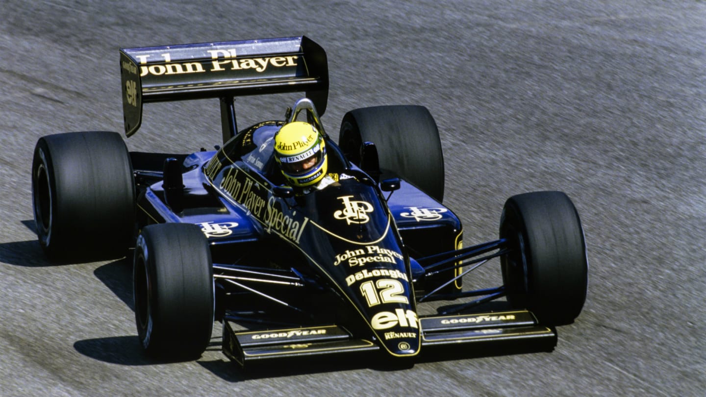 Ayrton Senna Lotus 98T Renault