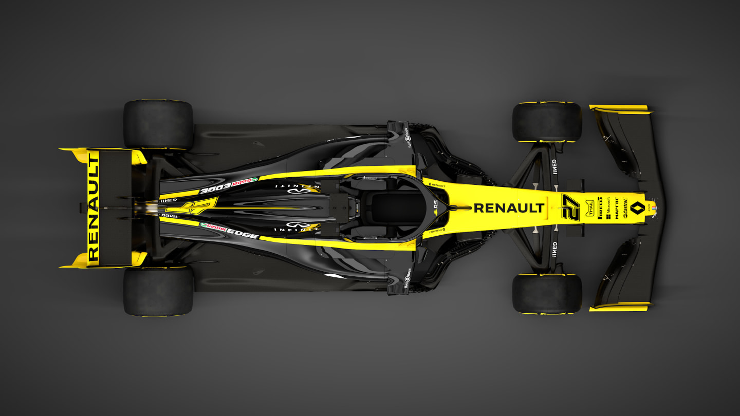 The Renault Sport F1 Team RS19.
Renault Sport F1 Team RS19 Launch, Tuesday 12th February 2019,