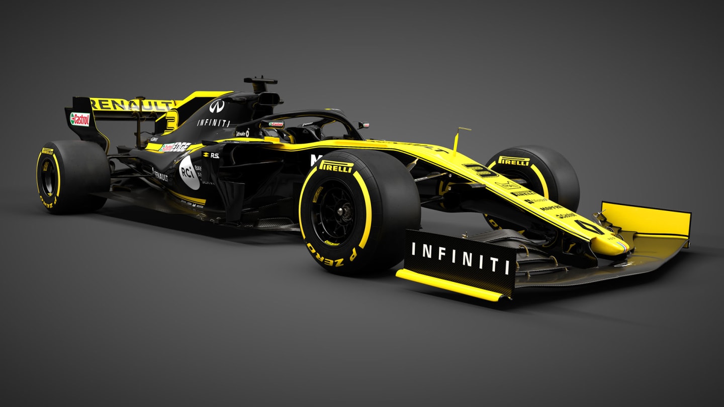 The Renault Sport F1 Team RS19.
Renault Sport F1 Team RS19 Launch, Tuesday 12th February 2019,