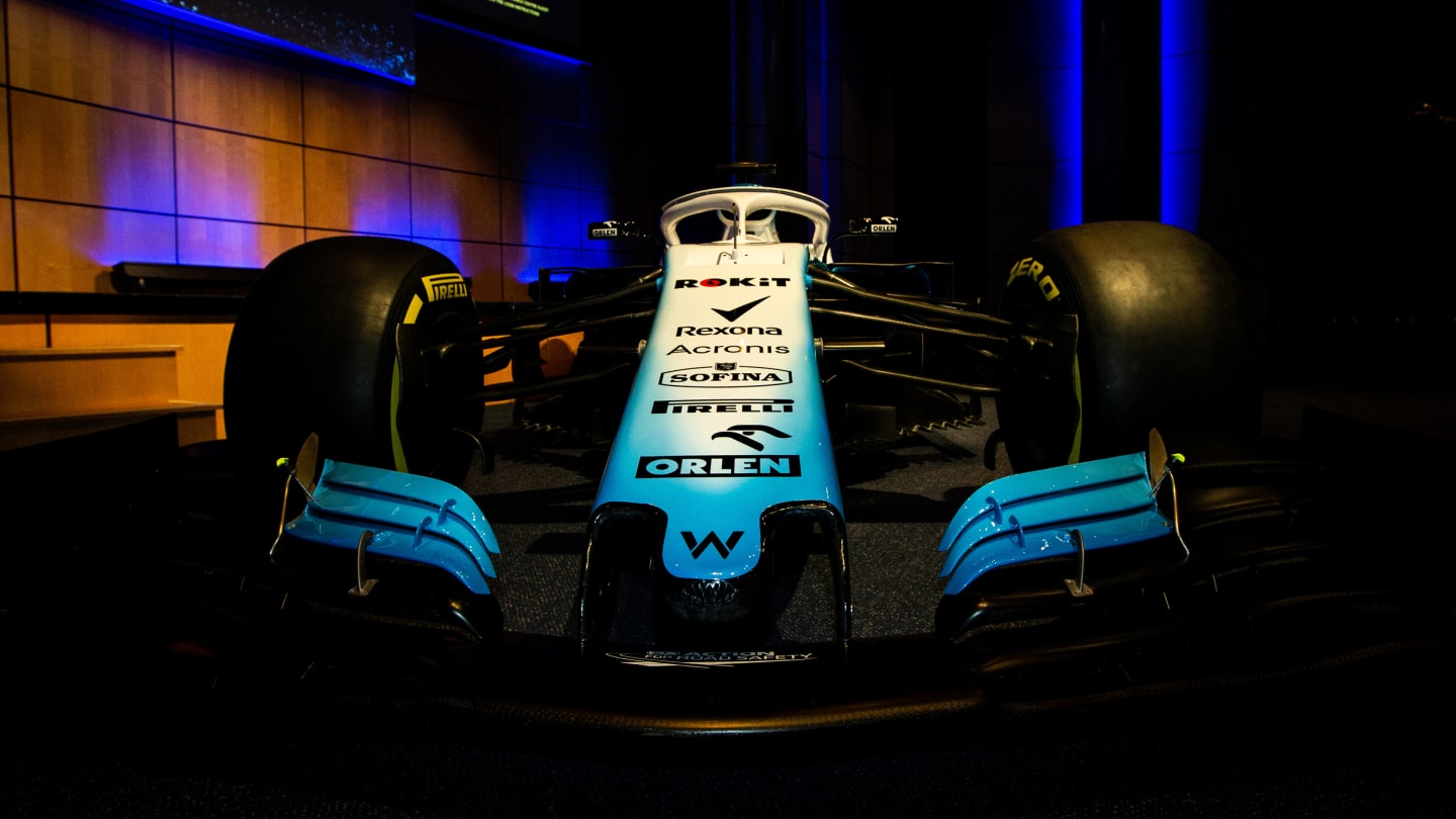 The Williams Racing 2019 livery is unveiled.
Williams Racing Livery Unveil. Monday 11th February