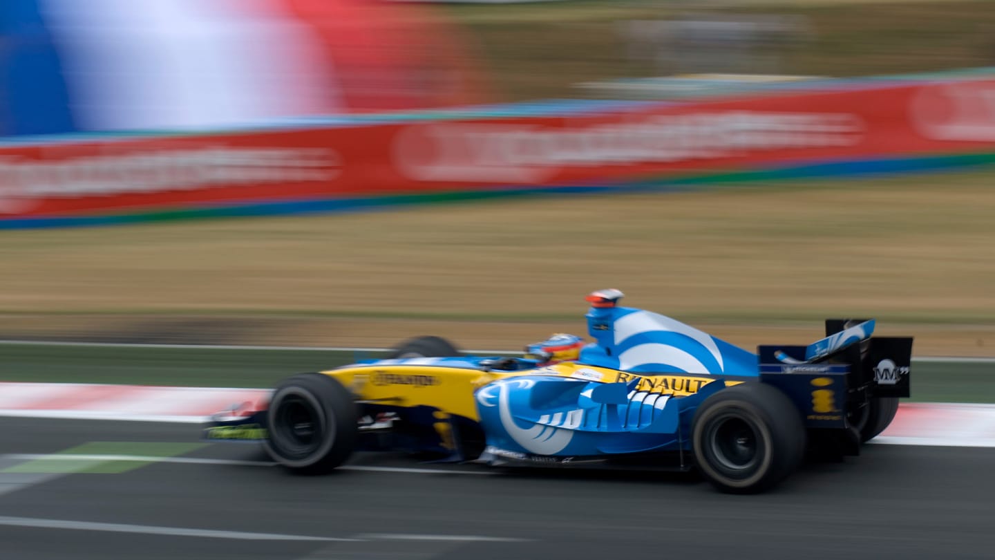 2005 French Grand Prix – Saturday Qualifying,
Magny-Cours, France.
2nd July 2005
Fernando Alonso,