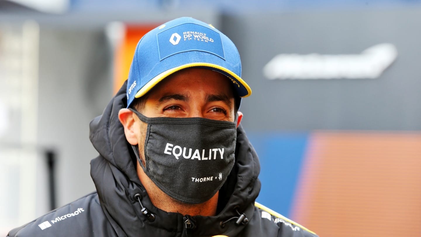 Daniel Ricciardo (AUS) Renault F1 Team.
Eifel Grand Prix, Thursday 8th October 2020. Nurbugring,