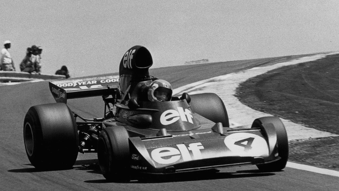 Patrick Depailler, Tyrrell-Ford 007, Grand Prix of France, Dijon-Prenois, Prenois, France, July 7,