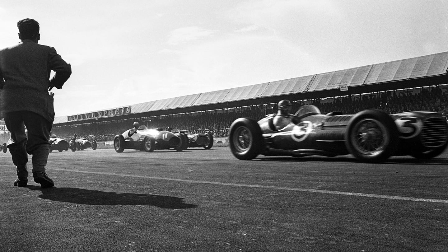 Jimmy Stewart started just one championship F1 race, the 1953 British Grand Prix