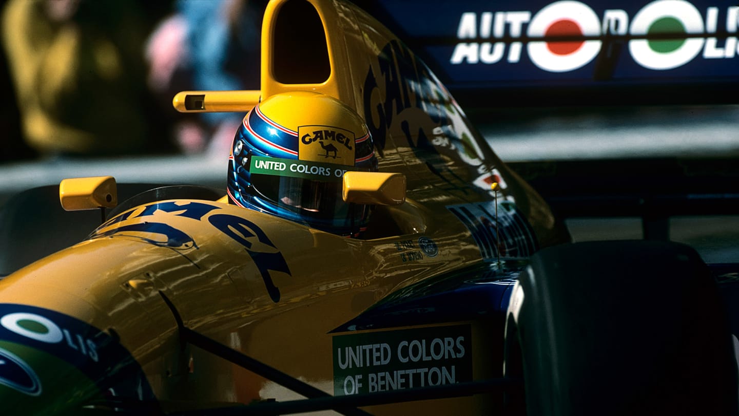 Roberto Moreno, Benetton-Ford B191, Grand Prix of Monaco, Circuit de Monaco, 12 May 1991. (Photo by