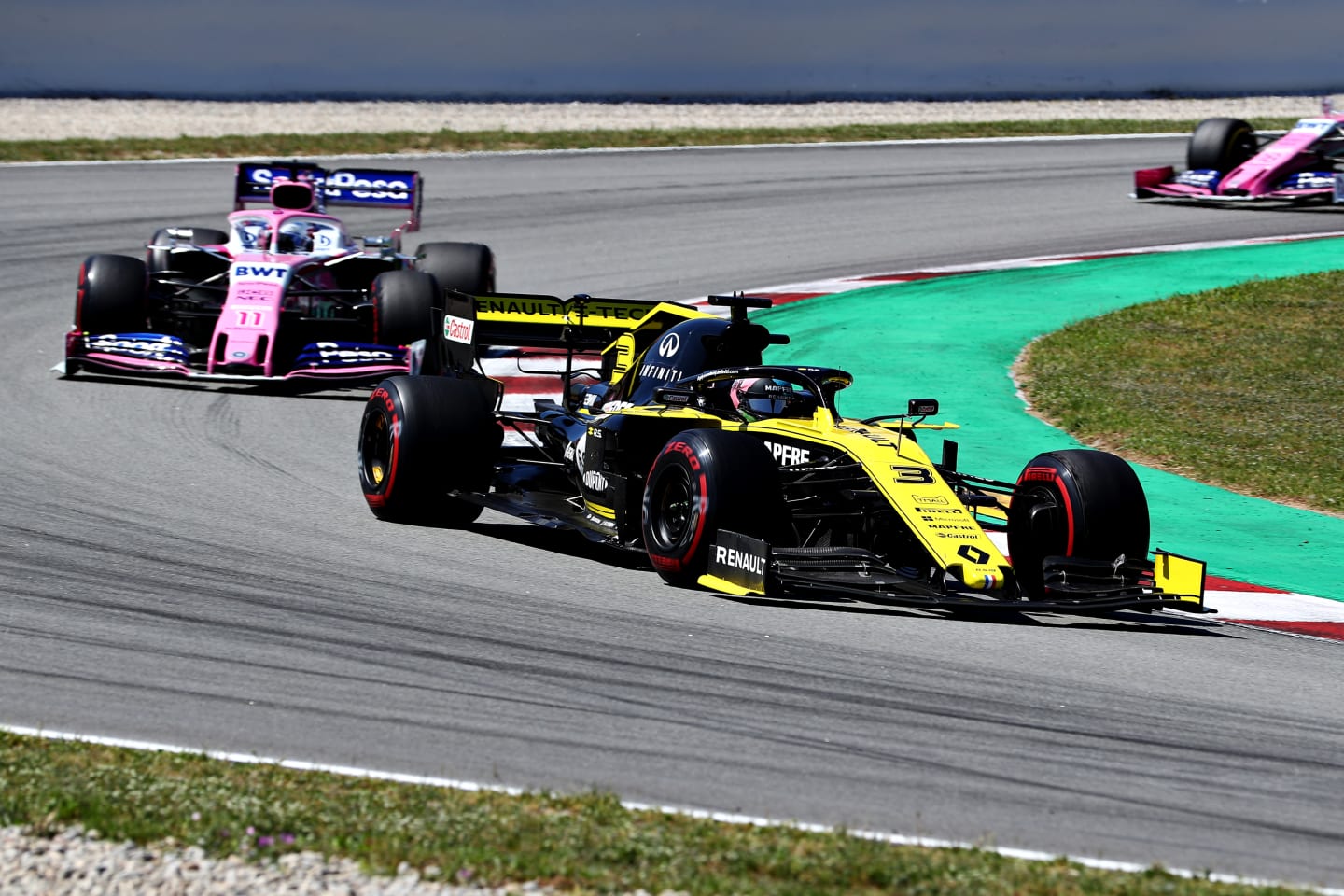 BARCELONA, SPAIN - MAY 12: Daniel Ricciardo of Australia driving the (3) Renault Sport Formula One