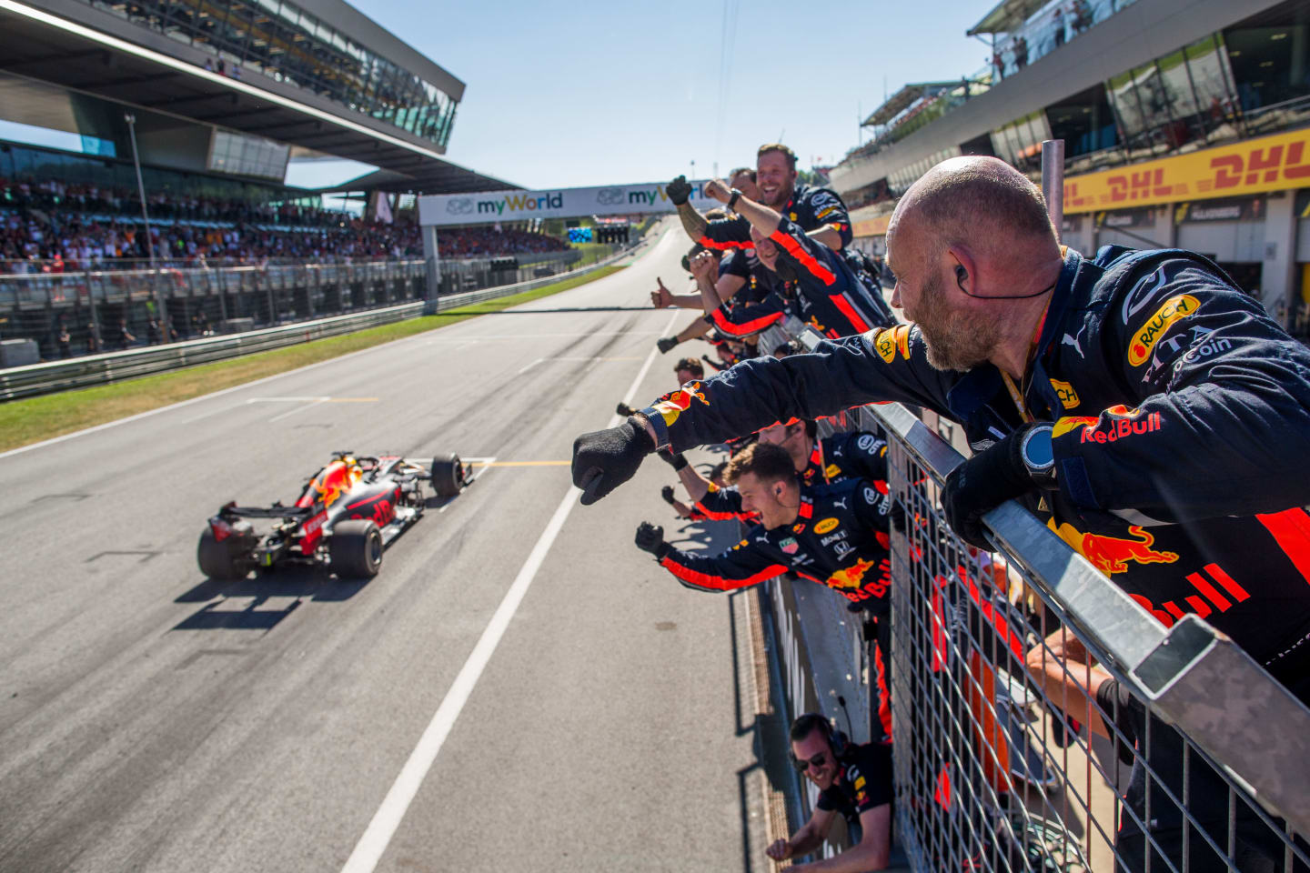 SPIELBERG, AUSTRIA - JUNE 30: Max Verstappen of Red Bull Racing and The Netherlands during the F1