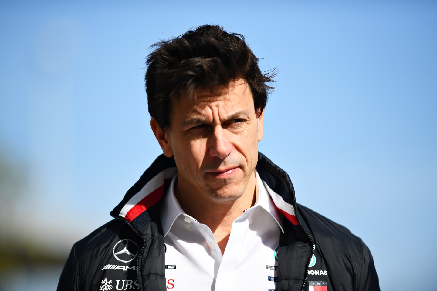 AUSTIN, TEXAS - NOVEMBER 02: Mercedes GP Executive Director Toto Wolff walks in the Paddock before