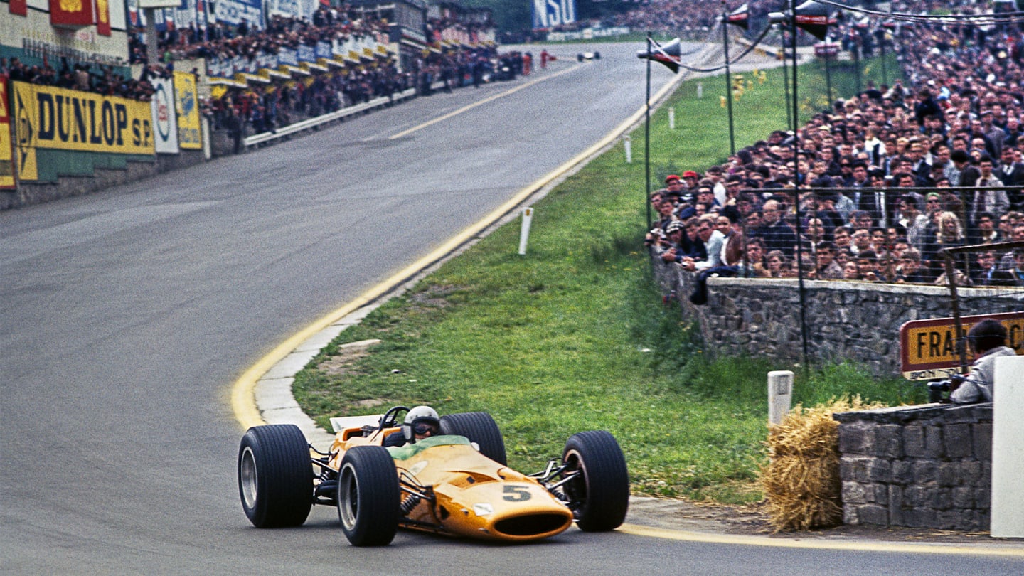 Bruce McLaren won four times in F1, including the 1968 Belgian Grand Prix at Spa