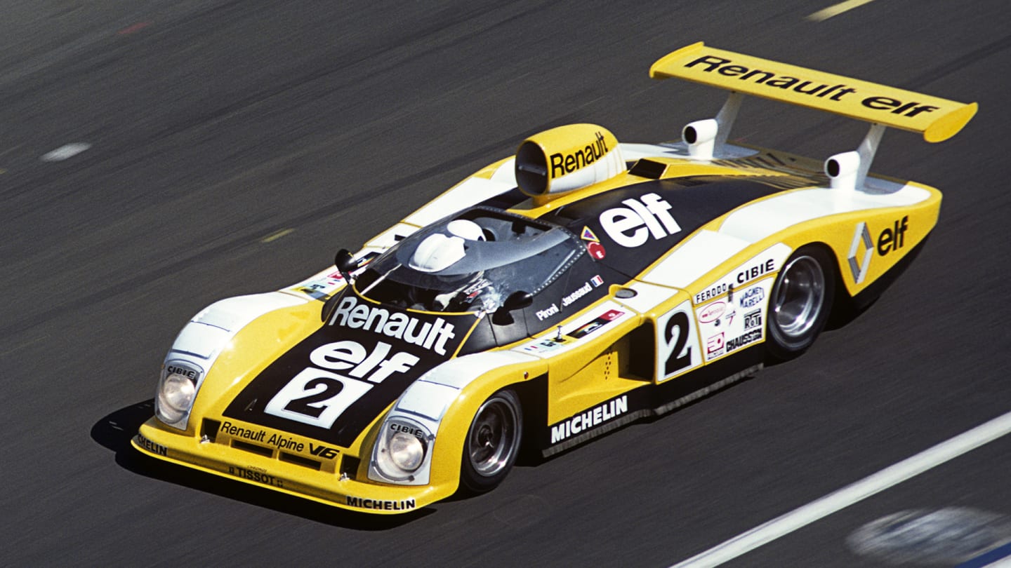 Didier Pironi, Renault-Alpine A443, 24 Hours of Le Mans, Le Mans, France, 1978. (Photo by Bernard