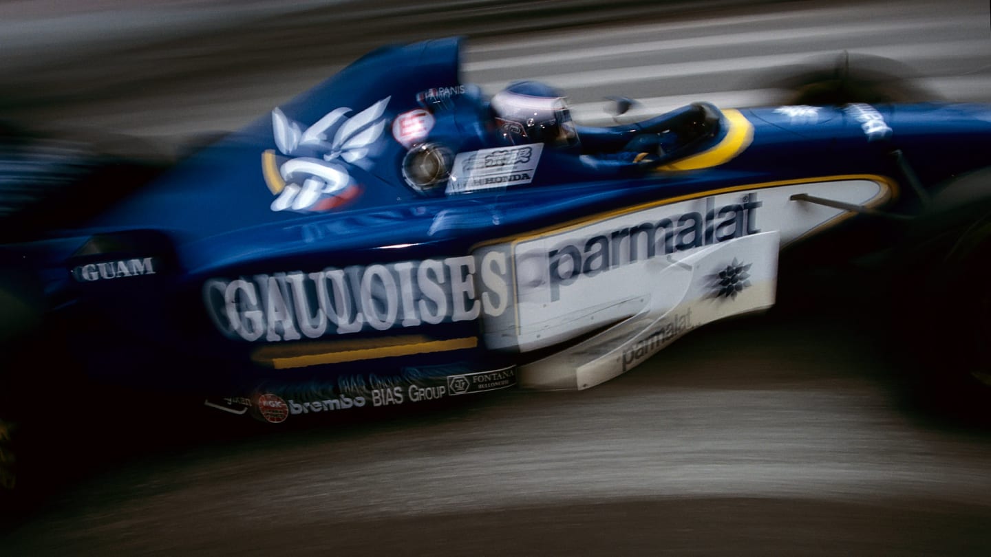 Olivier Panis, Ligier-Mugen-Honda JS43, Grand Prix of Monaco, Circuit de Monaco, 19 May 1996.