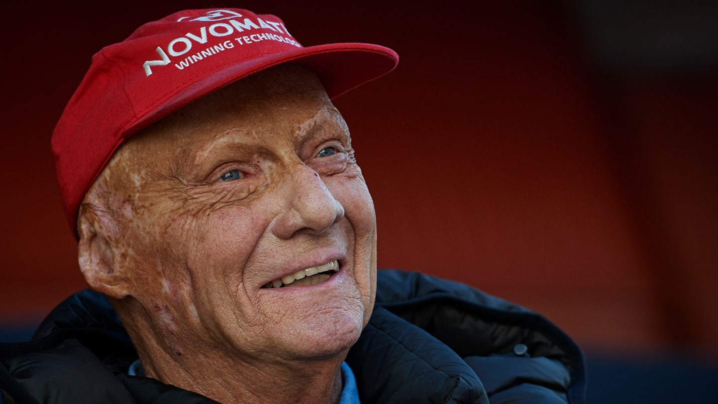 MONTMELO, SPAIN - MARCH 07:  Three-time Formula 1 champion and Mercedes F1 Niki Lauda during day