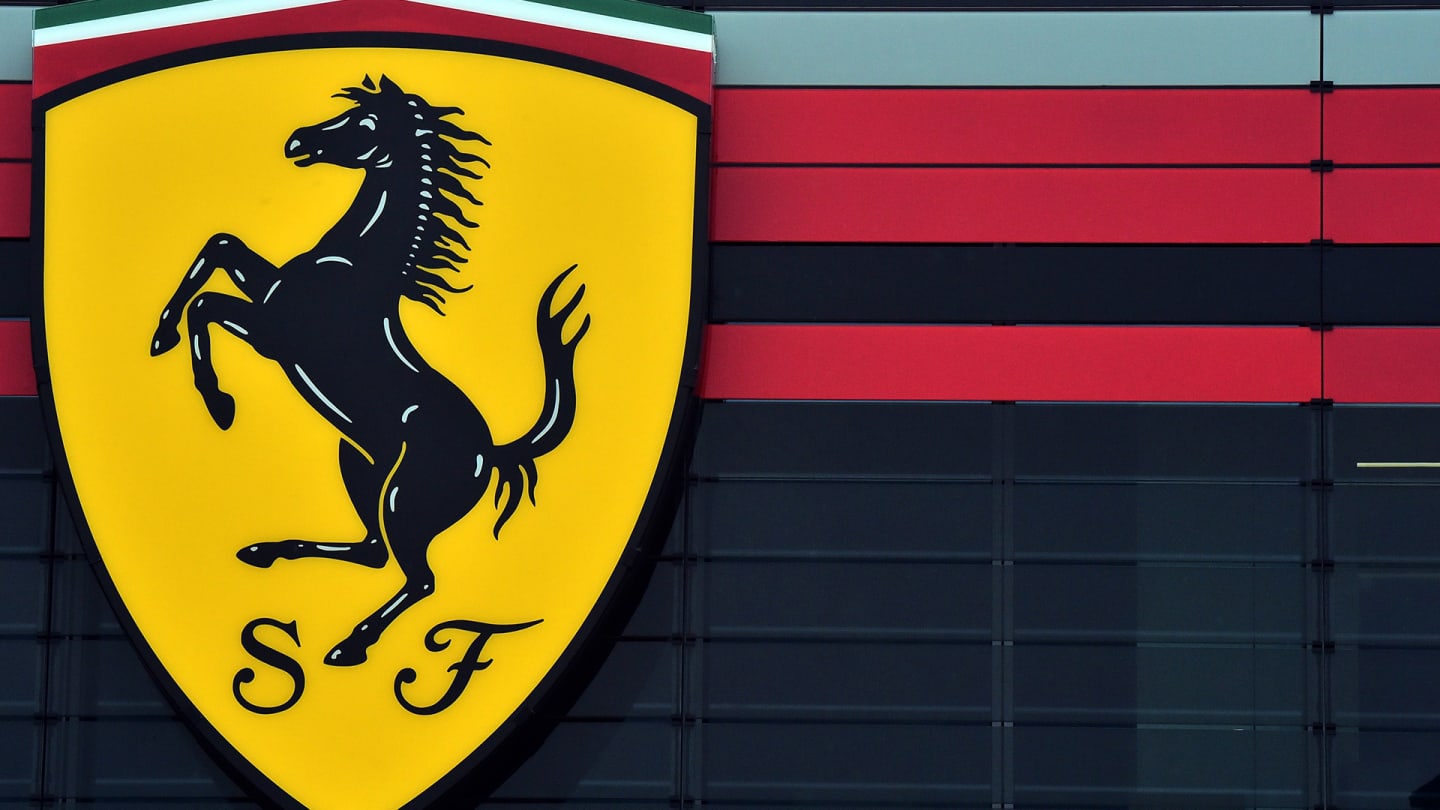 Ferrari logo on