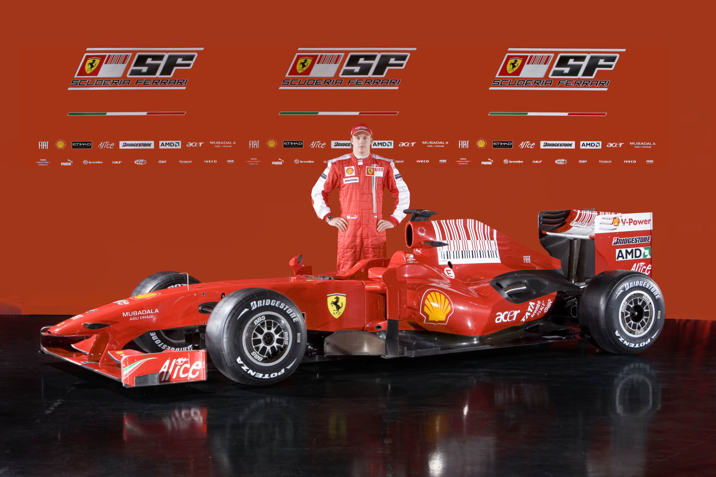 MARANELLO, ITALY- UNDATED:  In this handout image supplied by the Ferrari Press Office, driver Kimi