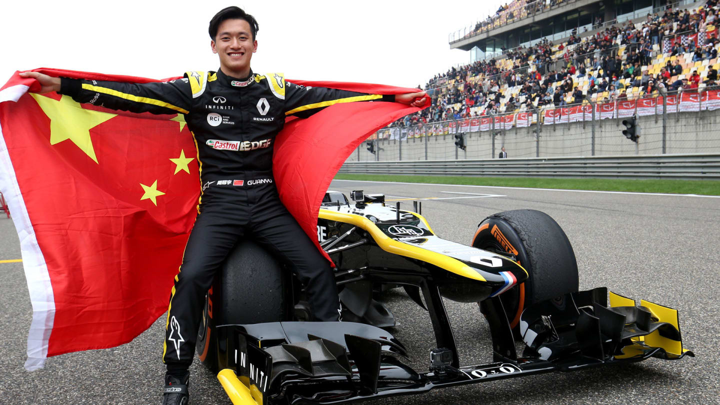 Guanyu Zhou (CHN) Renault F1 Team Test and Development Driver - Renault powered E20.
Chinese Grand