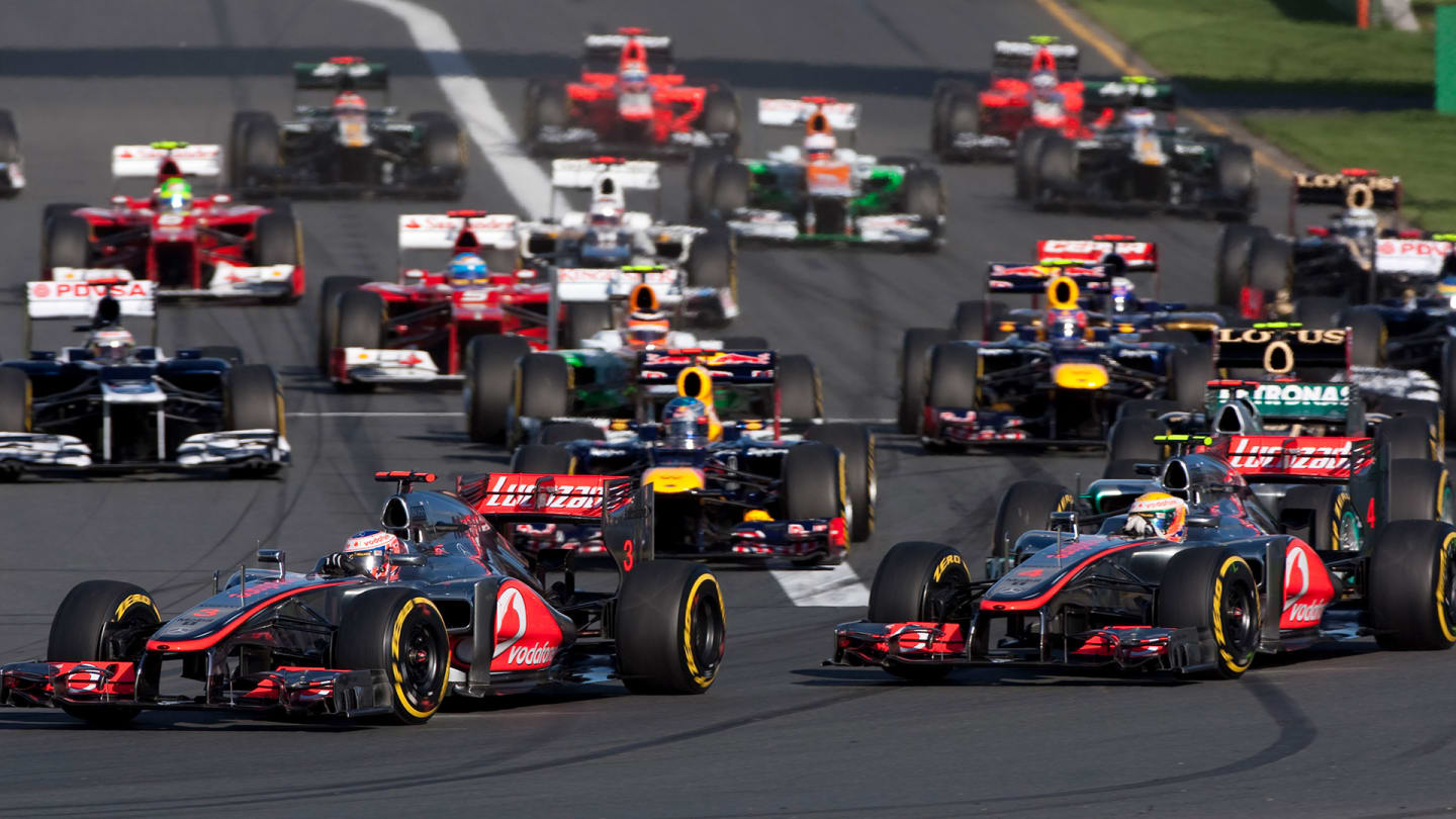 The top six on the grid for the 2012 Australian GP had 11 championships between them.