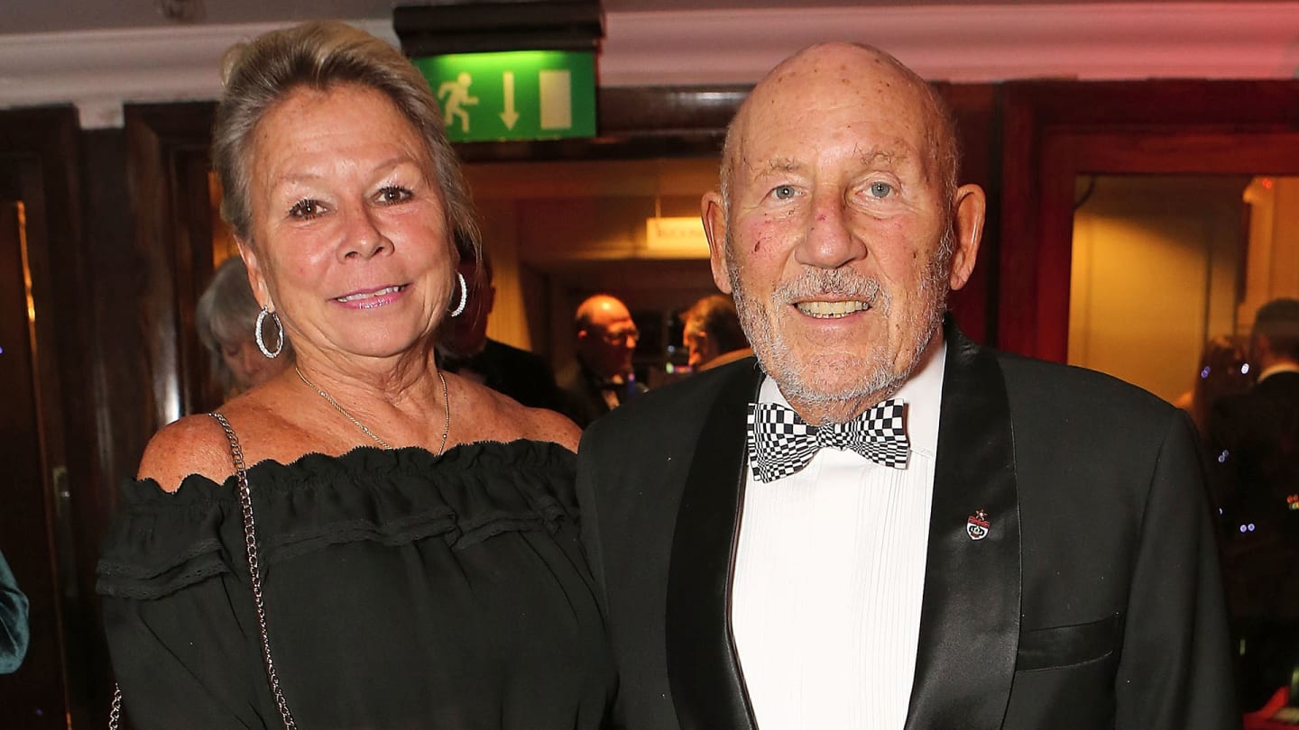 LONDON, ENGLAND - DECEMBER 06:  Stirling Moss and Susan Moss attend the Autosport Awards drinks